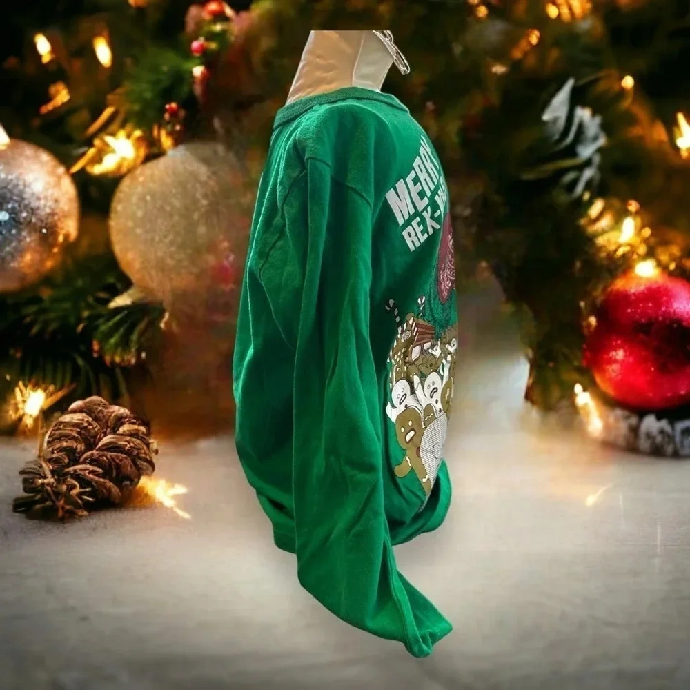 Children’s place small dinosaur‎ Christmas shirt